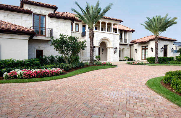 Residential Paver Driveway in Clarksburg, MD